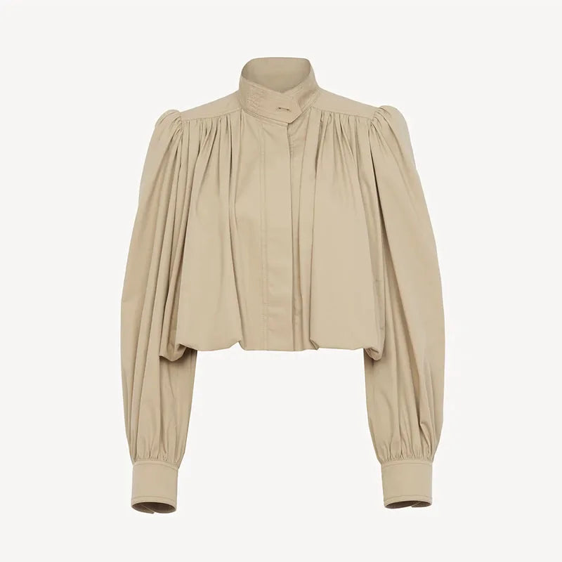 Emperio Millian Loose Puff Sleeve Coat